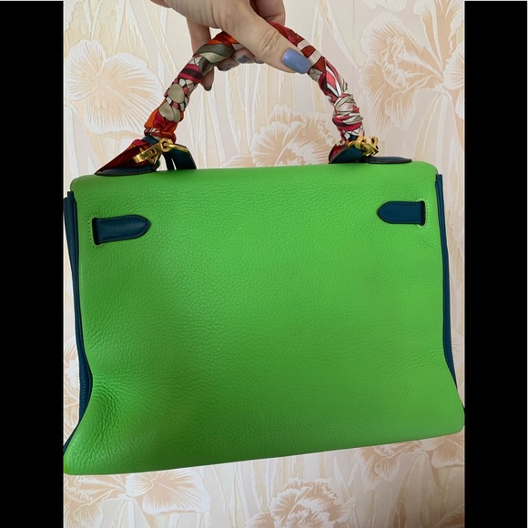 Hermès Kelly 35 tri- color bag - Picture 3 of 16
